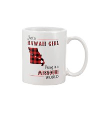 HAWAII GIRL LIVING IN MISSOURI WORLD Mug thumbnail