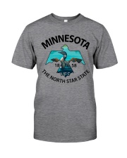Minnesota The North Star State Classic T-Shirt front