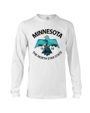 Minnesota The North Star State Long Sleeve Tee tile