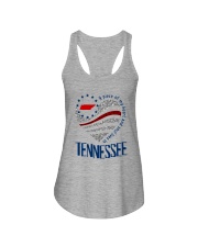 A PIECE OF MY HEART AND SOUL LIVES IN TENNESSEE Ladies Flowy Tank tile