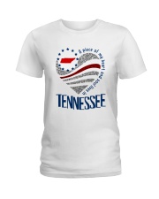 A PIECE OF MY HEART AND SOUL LIVES IN TENNESSEE Ladies T-Shirt front