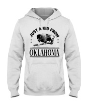 Just A Kid From Oklahoma Hooded Sweatshirt front