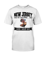 Jersey Is Calling And I Must Go Classic T-Shirt tile