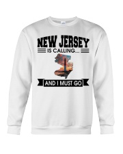Jersey Is Calling And I Must Go Crewneck Sweatshirt tile