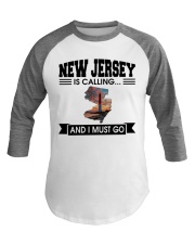 Jersey Is Calling And I Must Go Baseball Tee tile