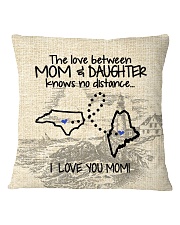MAINE NORTH CAROLINA THE LOVE MOM AND DAUGHTER Square Pillowcase thumbnail
