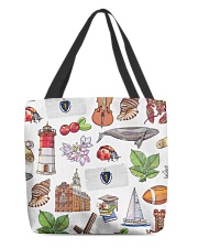 Massachusetts Symbols All-over Tote front