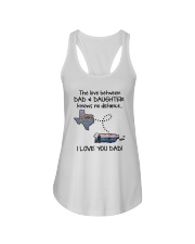 PUERTO RICO TEXAS THE LOVE DAD AND DAUGHTER Ladies Flowy Tank tile