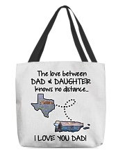 PUERTO RICO TEXAS THE LOVE DAD AND DAUGHTER All-Over Tote tile