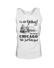 I'M NOT YELLING I'M FROM CHICAGO Unisex Tank thumbnail