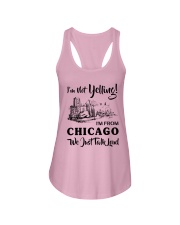 I'M NOT YELLING I'M FROM CHICAGO Ladies Flowy Tank thumbnail