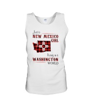 NEW MEXICO GIRL LIVING IN WASHINGTON WORLD Unisex Tank thumbnail