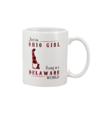 OHIO GIRL LIVING IN DELAWARE WORLD Mug thumbnail