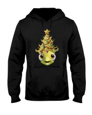 Turtle Head Christmas Tree Hooded Sweatshirt tile