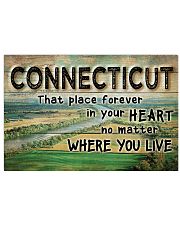 CONNECTICUT THAT PLACE FOREVER IN YOUR HEART 17x11 Poster front