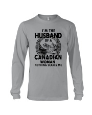 I'M THE HUSBAND OF A CANADIAN WOMAN Long Sleeve Tee thumbnail
