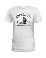 Brooklyn Nickname Symbols Ladies T-Shirt tile
