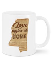 Mississippi Love Begins At Home Mugs tile