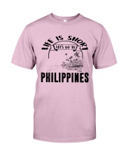 Let's Go To Philippines Classic T-Shirt front
