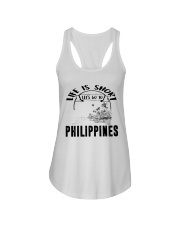 Let's Go To Philippines Ladies Flowy Tank tile