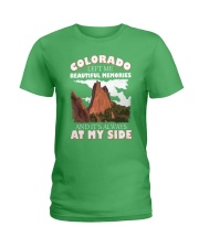 Colorado Left Me Beautiful Memories Ladies T-Shirt tile