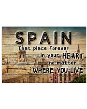 SPAIN THAT PLACE FOREVER IN YOUR HEART Horizontal Poster tile