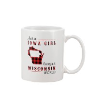 IOWA GIRL LIVING IN WISCONSIN WORLD Mug thumbnail