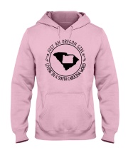 OREGON GIRL LIVING IN SOUTH CAROLINA WORLD Hooded Sweatshirt thumbnail