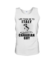 CANADIAN GUY LIFE TOOK TO ITALY Unisex Tank thumbnail