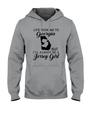 LIFE TOOK ME TO GEORGIA BUT BE A JERSEY GIRL Hooded Sweatshirt thumbnail