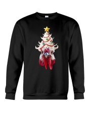 Chicken Head Christmas Tree Crewneck Sweatshirt tile