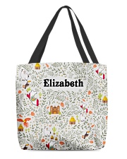 Peru Symbols And Your Name All-over Tote front