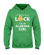 You're In Luck Alabama Girl Custom Name Hooded Sweatshirt tile