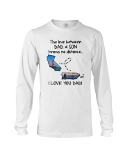 PUERTO RICO CALIFORNIA THE LOVE DAD AND DAUGHTER Long Sleeve Tee tile