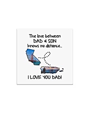 PUERTO RICO CALIFORNIA THE LOVE DAD AND DAUGHTER Square Magnet tile