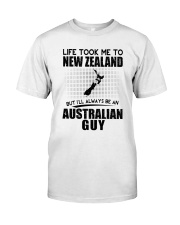AUSTRALIAN GUY LIFE TOOK TO NEW ZEALAND Classic T-Shirt tile
