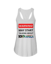 Talking About South Africa Ladies Flowy Tank tile