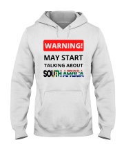 Talking About South Africa Hooded Sweatshirt front
