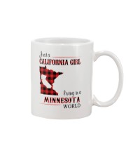 CALIFORNIA GIRL LIVING IN MINNESOTA WORLD Mug thumbnail
