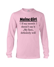 MAINE IF MY MOUTH DOESN'T SAY IT Long Sleeve Tee thumbnail