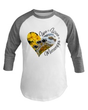 Live Love Mississippi Baseball Tee tile