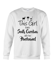 This Girl Loves South Carolina Crewneck Sweatshirt tile