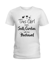 This Girl Loves South Carolina Ladies T-Shirt tile