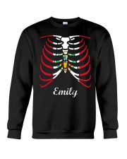 Peru Halloween Skeleton Flag Crewneck Sweatshirt tile