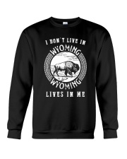 WYOMING LIVE IN ME Crewneck Sweatshirt thumbnail