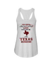 He Sent Me My Texas Husband Ladies Flowy Tank tile