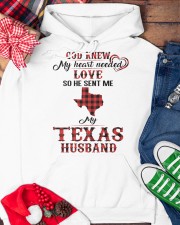 He Sent Me My Texas Husband Hooded Sweatshirt custom-hoodie-sweatshirt-lifestyle-front-231