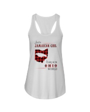 JAMAICAN GIRL LIVING IN OHIO WORLD Ladies Flowy Tank thumbnail