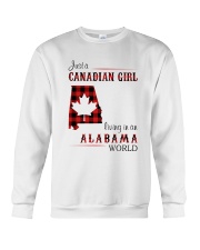 CANADIAN GIRL LIVING IN ALABAMA WORLD Crewneck Sweatshirt thumbnail