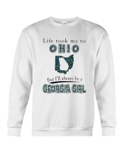 GEORGIA GIRL LIFE TOOK TO OHIO Crewneck Sweatshirt tile